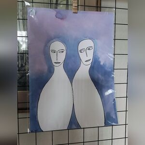 'Lovers No 5' Original Artwork